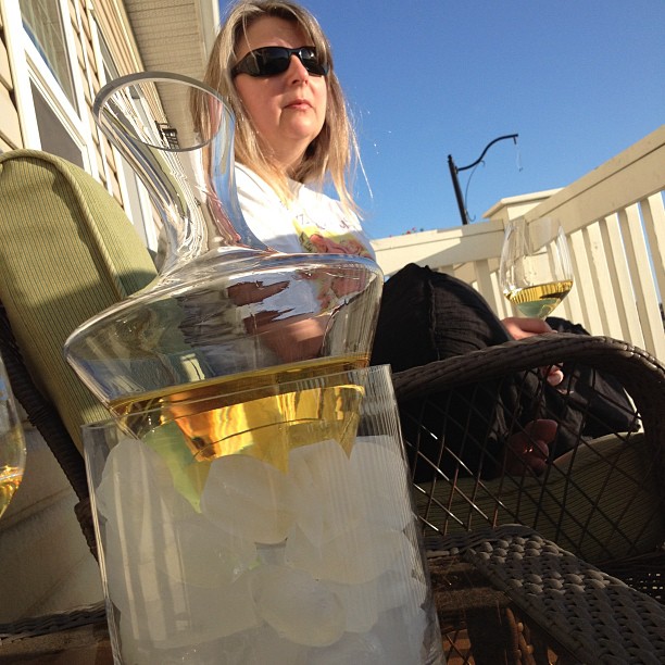 Playing with Instagram: The doctor and my new decanter