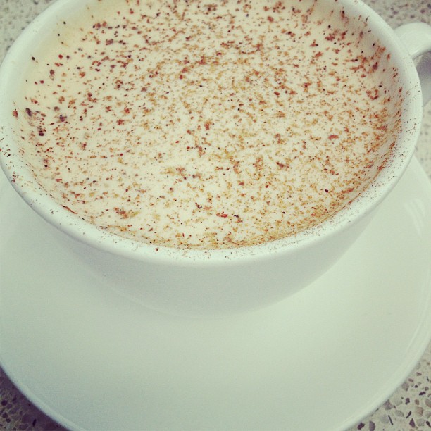 Playing with Instagram: My cellphone sees Cafe Latte at Prairie Bistro