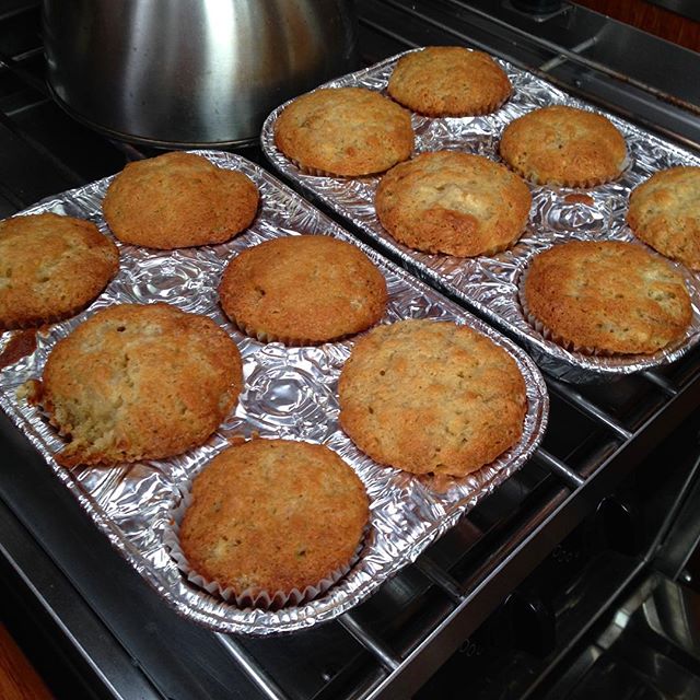 Tired of sanding teak? Make Michelle's Amazing Banana Muffins instead!