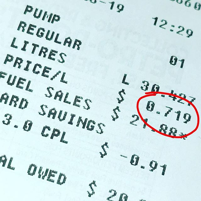 As appointments are cancelled left and right there is one tiny ray of sunshine in this mess. Makes me want to go buy a gas guzzler!