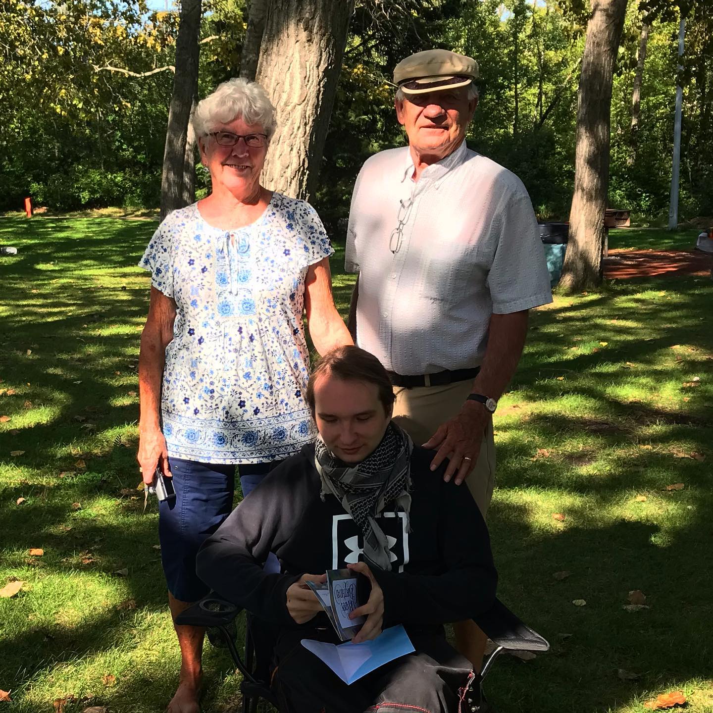 29 today. And the grandparents get to help celebrate.